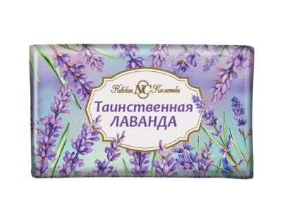 Невская косметика туалетное мыло цветочное таинственная лаванда 180г