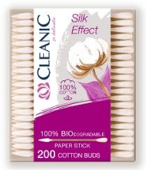 Cleanic Pure Effect ватные палочки гигиенические в прямоугольной коробке 200шт