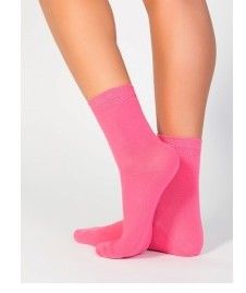 Носки женские cot IBD733003 по 100/10  rosa scuro 3 носки хлопок
