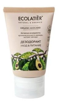 Ecolatier green дезодорант уход & питание серия organic avocado 40 мл
