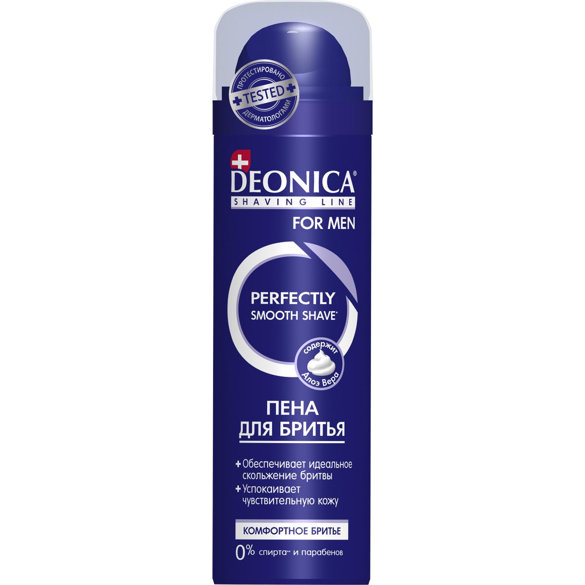 Deonica for men пена для бритья комфортное бритье 240 мл купить по цене в  интернет-магазине