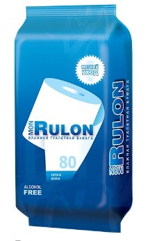Mon Rulon №80 влажная туалетная бумага Уценка