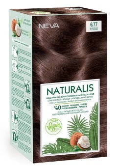 Naturalis Vegan стойкая крем краска для волос 6.77 HOT CHOCOLATE горячий шоколад