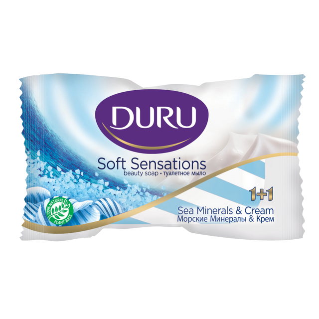 Туалетная дура. Туалетное мыло Duru 1+1 Soft Sensations морские минералы 80 гр. Мыло Duru Soft Sens 80гр морские минералы. Мыло туалетное Duru (дуру) 80г морские минералы 1/24. Мыло Duru 1+1 морские минералы.