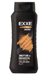 EXXE MEN гель для душа 2в1 сила и энергия energy 400 мл