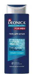 Арнест deonica for men гель для душа power fresh 250 мл