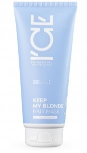 I`CE Professional home маска keep my blonde тонирующая для светлых волос 200 мл