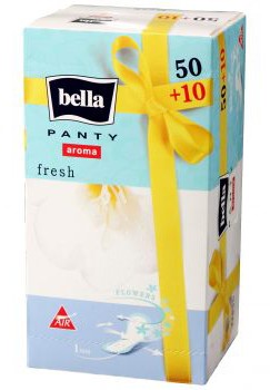 BELLA Прокладки ежедневные PANTY AROMA Fesh, 60 шт