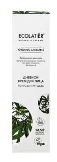 Ecolatier дневной крем для лица серия organic cannabis 50 мл