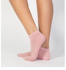 Носки женские cot IBD733001 по 100/10  rosa antico 2 носки хлопок