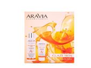 Aravia Laboratories набор  для ухода за кожей лица glaze skin