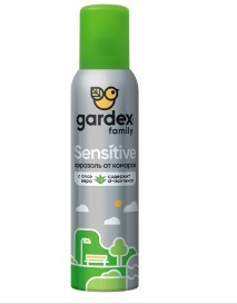 Gardex Family аэрозоль от комаров sensitive 150 мл