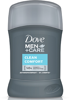 Dove Men антиперспирант-дезодорант стик Экстразащита и уход 50мл