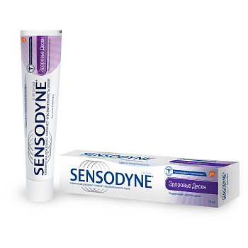 Sensodyne Сенсодин Здоровье Десен, зубная паста для чувствительных зубов, 75 мл Уценка