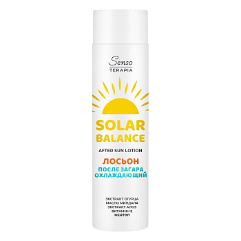 SensoTerapia охлаждающий лосьон после загара solar balance 250 мл