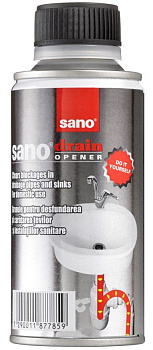 SANO средство для прочистки засоренных канализационных труб 200гр