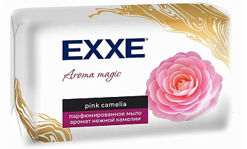 EXXE мыло парфюмированное aroma magic аромат нежной камелии 140г 24шт в кор