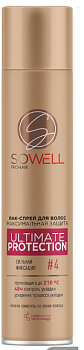 АРНЕСТ SoWell лак спрей для волос ultimate protection максимальная защита и идеальная укладка сильной фиксации 300 см3