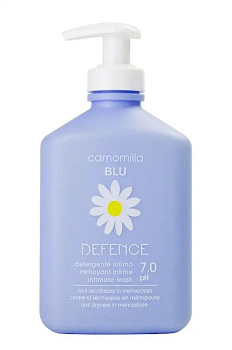 Camomilla Blu  гель для интимной гигиены defence от сухости и зуда 300 мл