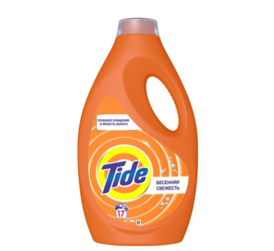 Tide средство моющее синтетическое жидкое весенняя свежесть 1,105 л Уценка
