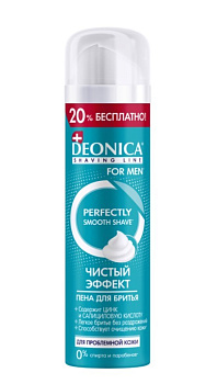 Deonica for men гель для бритья Чистый эффект 240мл