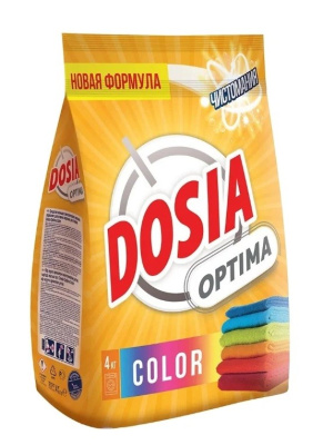 Dosia Optima стиральный порошок автомат колор 4кг