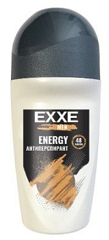 EXXE MEN дезодорант антиперспирант energy 50 мл ролик