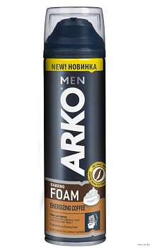 ARKO гель 2 в 1 для бритья и умывания Energizing Coffee 200мл