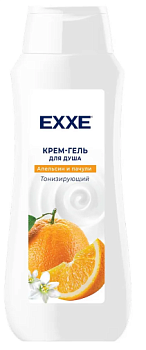 EXXE Крем гель для душа тонизирующий апельсин и пачули 400 мл