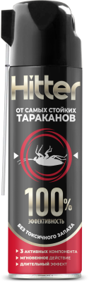 HITTER аэрозоль от самых стойких тараканов 430 мл