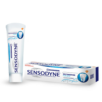 Sensodyne Сенсодин Восстановление и Защита, зубная паста для чувствительных зубов, 75 мл Уценка