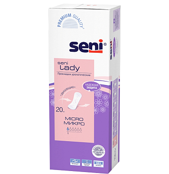 Seni Lady прокладки урологические micro 20 шт