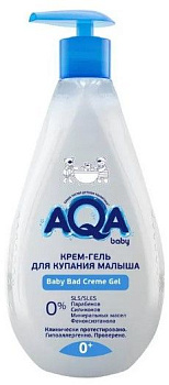 AQA baby крем гель для купания малыша 250 мл