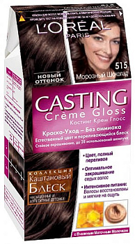 Краска для волос L'OREAL Casting Creme Gloss 515 Морозный шоколад
