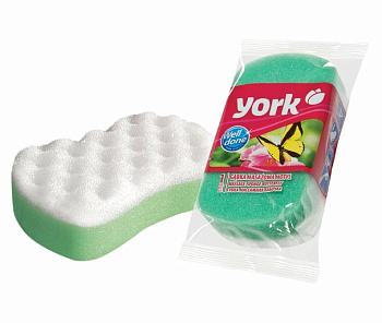 York губка для ванны Бабочка массажная
