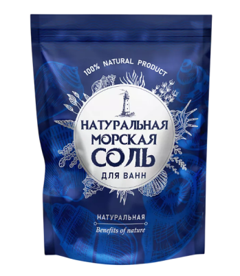 Greenfield натуральная морская соль для ванн 1100 г