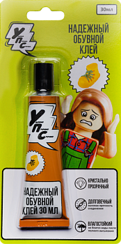Упс клей для обуви на блистере в шоубоксе 12 шт 30 мл