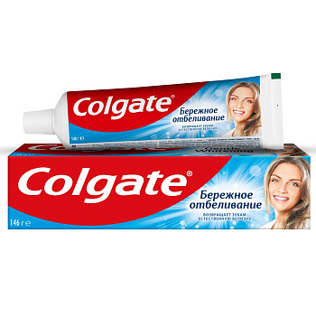 Colgate зубная паста бережное отбеливание  100 мл