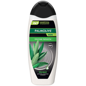 Palmolive men 2 в 1 шампунь кондиционер против перхоти шалфей 450 мл