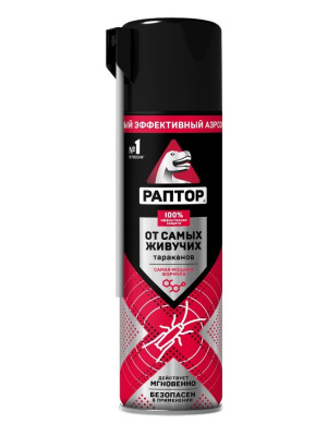 Раптор аэрозоль от резистентных тараканов 430 мл
