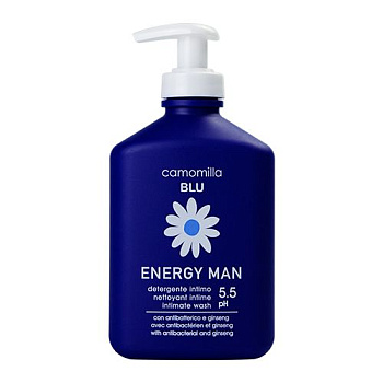 Camomilla Blu гель для интимной гигиены energy man для мужчин 300 мл