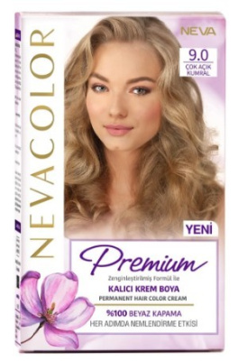 Nevacolor Е стойкая крем краска для волос 9.0 экстра светло коричневый Уценка