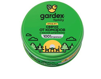 Gardex family свеча репеллентная от комаров