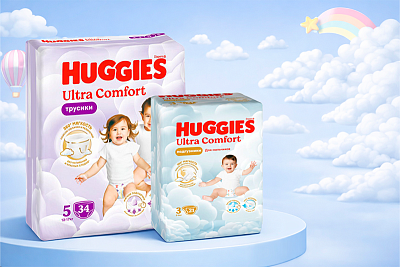 Трусики-подгузники Huggies Ultra Comfort