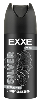 EXXE men дезодорант аэрозоль silver 150 мл