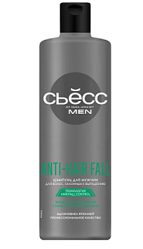 Сьёсс men anti hair fall шампунь для волос склонных к выпадению 450 мл