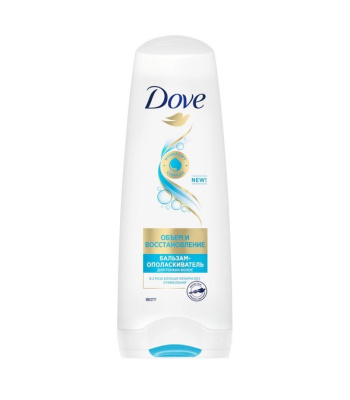 Dove бальзам-ополаскиватель Hair Therapy Объем и восстановление 200мл