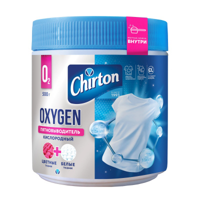 Chirton кислородный отбеливатель пятновыводитель 500 гр Уценка