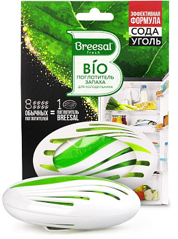 Breesal био поглотитель запаха для холодильника 80 г