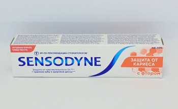 Sensodyne зубная паста фтор для чувствительных зубов 75мл Уценка